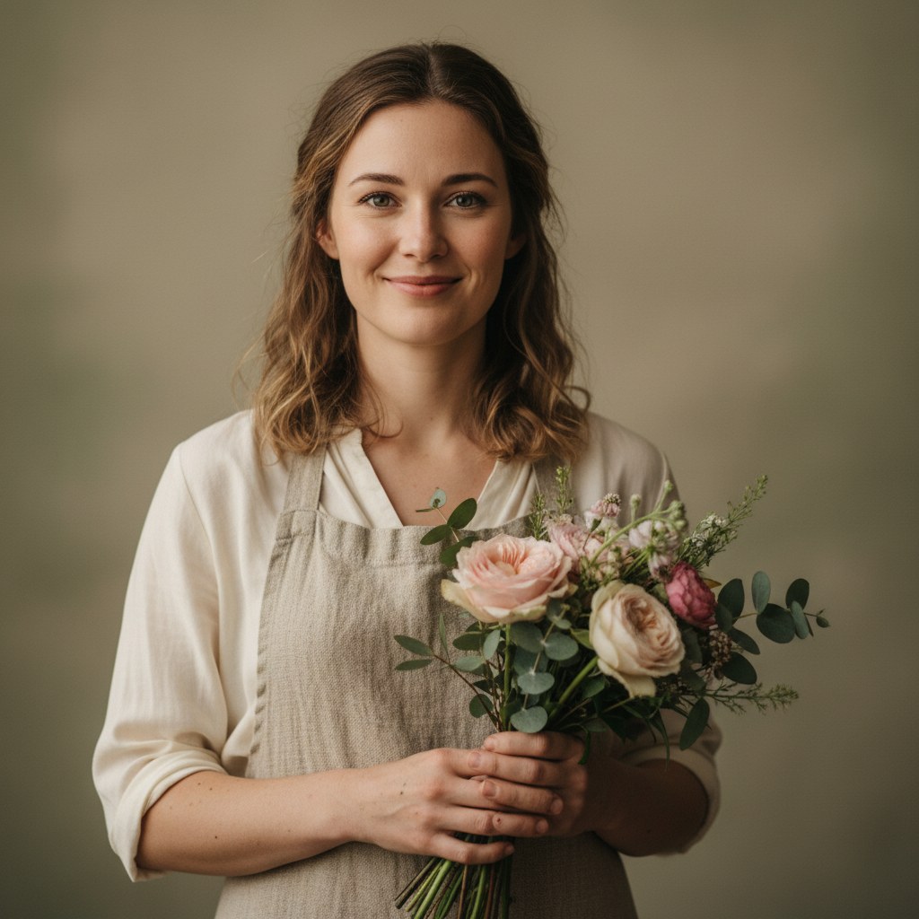 Julia Aydın — Beyaz Çiçekçi Kurucu ve Baş Florist